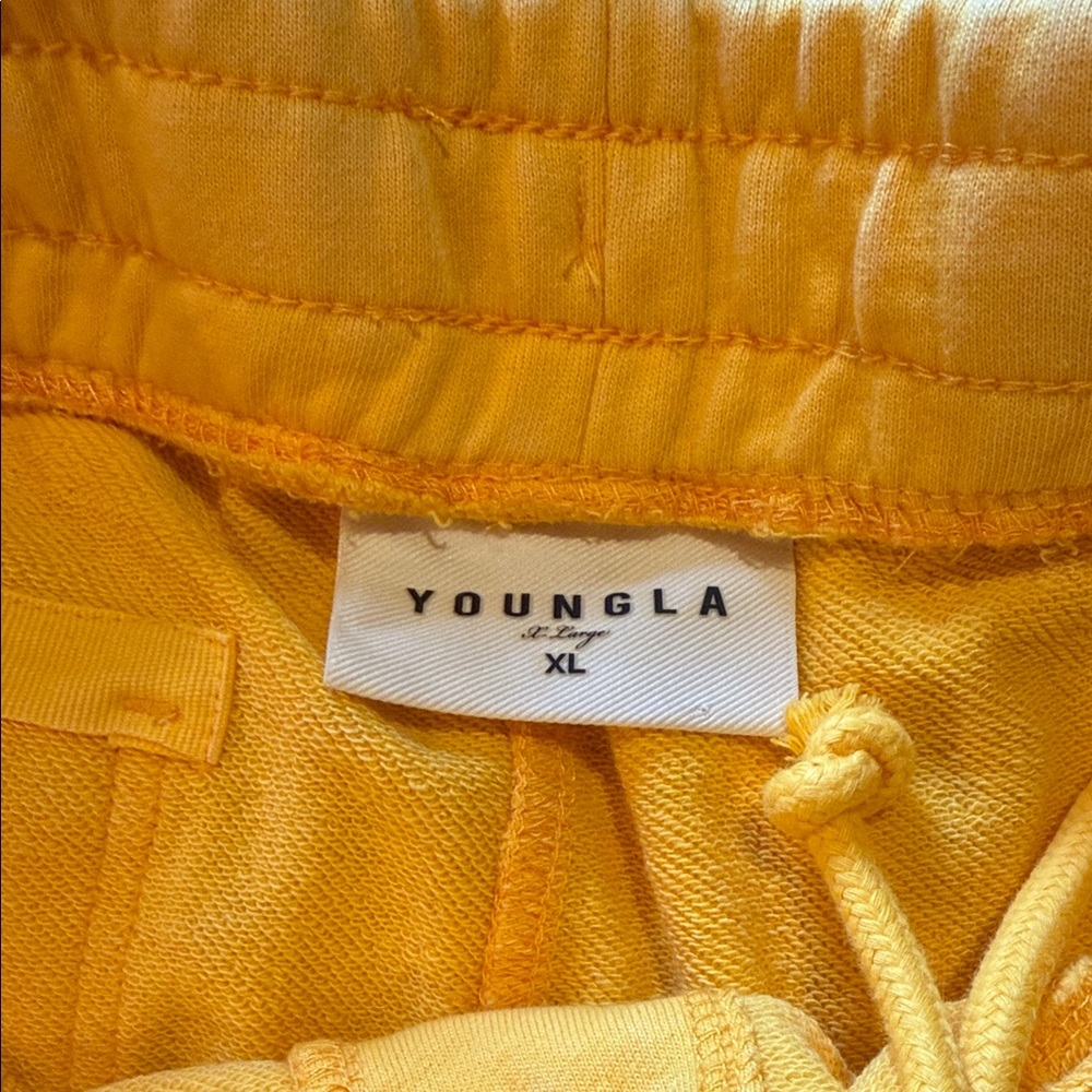 YoungLA Yellow Shorts - Picture 2 of 4